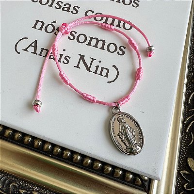 Pulseira Pingente Santa Rosa