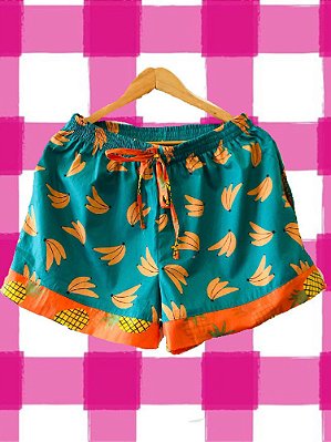 Shorts Banana Barra Abacaxi