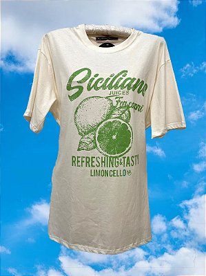T-shirt Siciliano Off White