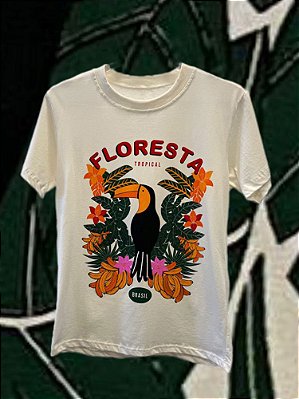 T-shirt Floresta Off White