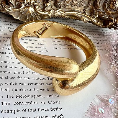 Pulseira Abraço M Dourado