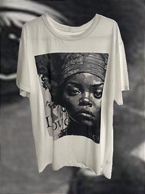 Maxi T-shirt Mulher Off