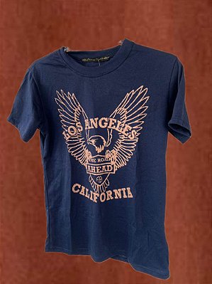 T-shirt Los Angeles Azul