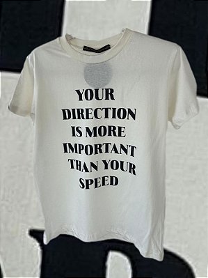 T-shirt Your Direction Off White