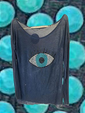 Blusa Olho Azul