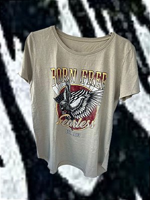 T-shirt Born Free Bege