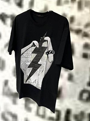 T-shirt Raio Preto