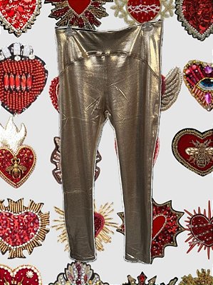 Calça Brilho Dourado