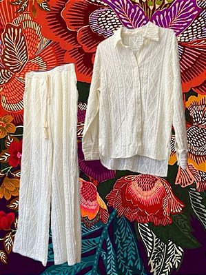 Conjunto Camisa Calça Off White