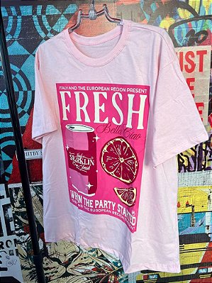 Maxi T-shirt Fresh Rosa