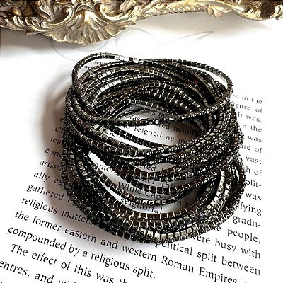 Jogo Pulseiras Riviera Preto