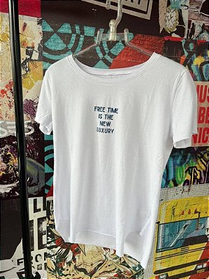 T-Shirt Free Time Branca