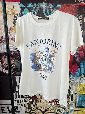 T-shirt Santorini Off White