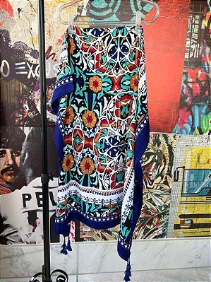 Pareô Multiuso Turquesa Ocre