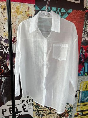 Camisa Manga Longa Branca