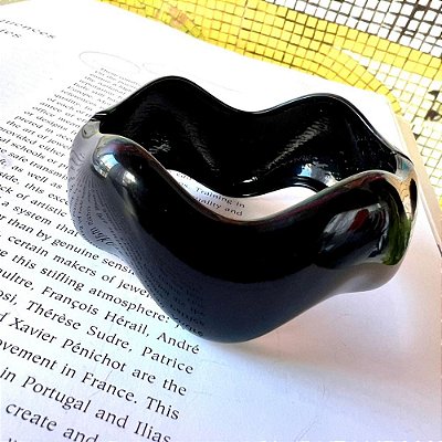 Bracelete Ondas Preto