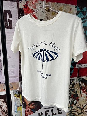T-shirt Hotel De La Plage Marinho