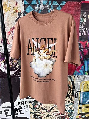 T-shirt Angel Camel