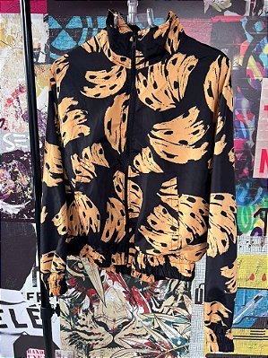 Casaco Corta Vento Banana Preto