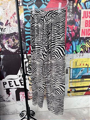 Calça Estampada Zebra