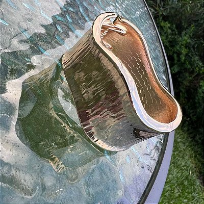 Bracelete Orgãnico Riscas Dourado