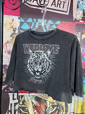 Cropped Wild Love Chumbo