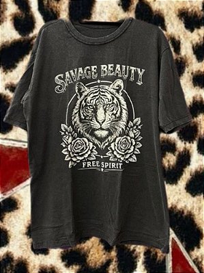 Maxi T-shirt Savage Beauty Chumbo
