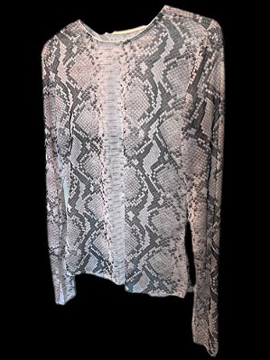 Blusa Segunda Pele Cobra Rosa