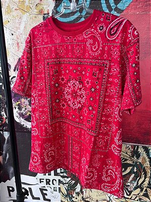 T-shirt Bandana Vermelho