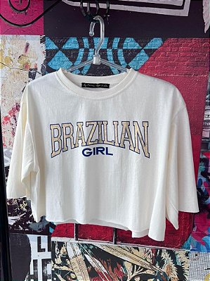 Cropped Brazilian Girl Off White