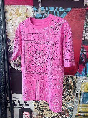T-shirt Paisley Pink