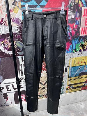 Calça Encerada Preto