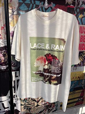 T-shirt Flores Off White