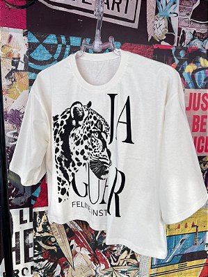 Cropped Jaguar Off White