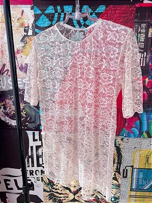 T-shirt Renda Off White