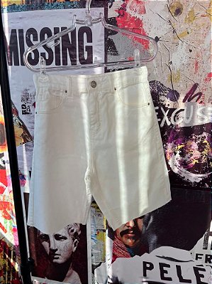 Bermuda Jeans Off White