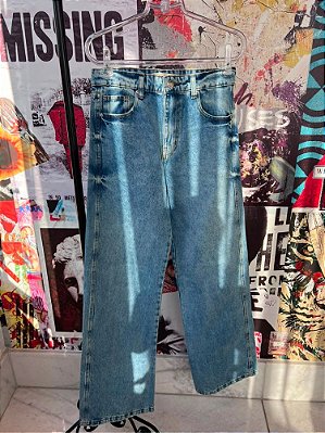 Calça Wide Leg Jeans