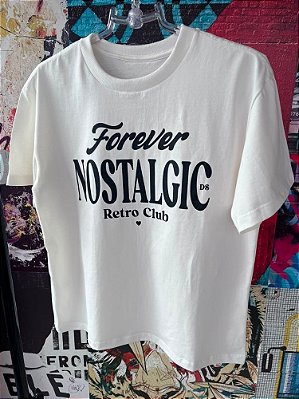 T-shirt Forever Nostalgic Off White