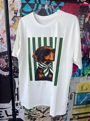 Maxi T-shirt Salsicha Off White
