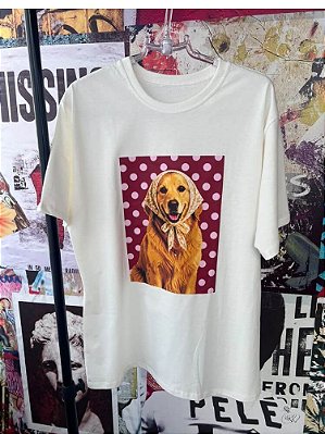 Maxi T-shirt Golden Lenço
