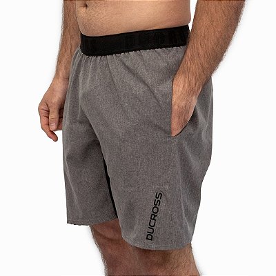 Bermuda Workout Mescla Cinza