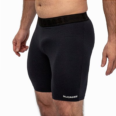 Bermuda Lycra Masculina Preta