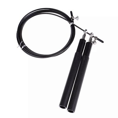Corda Crossfit - Speed Rope Preta