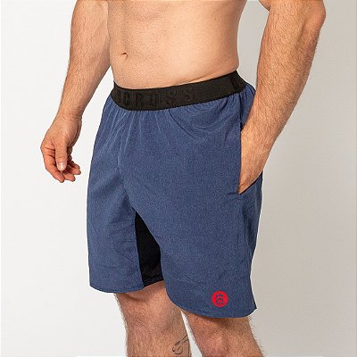 Bermuda Workout Mescla Azul