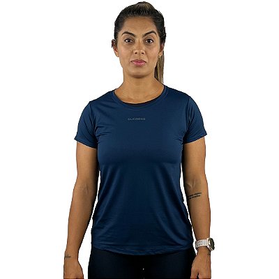 Baby look Run Azul Marinho