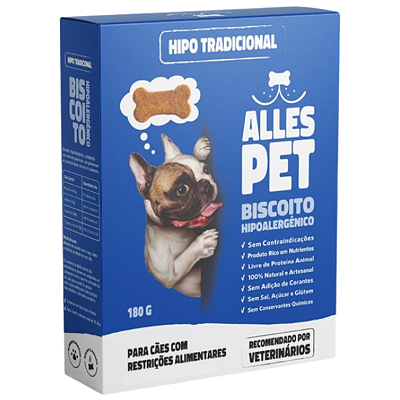 Petisco Hipoalergênico Tradicional 180 gr