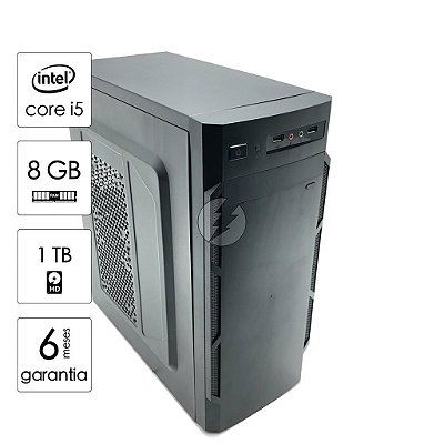 Computador Intel Core i5 QuadCore, 8GB, 1 Terabyte HD