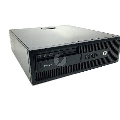 Computador HP EliteDesk A8 3,2GHz + 8GB + 1 Tera HD - Desktop Usado com Garantia 6 meses - Processador AMD Radeon rende até 3,7GHz - Ótimo custo