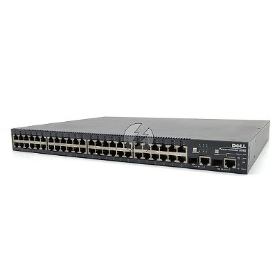 Switch Dell PowerConnect 3348: 48x 10/100 2x combo 10/100/10