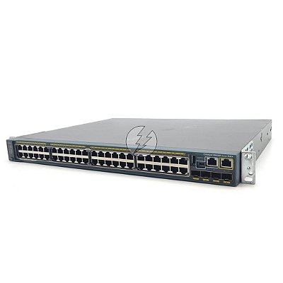 Switch Cisco WS-C2960S-F48LPS-L 48 portas Poe 10/100